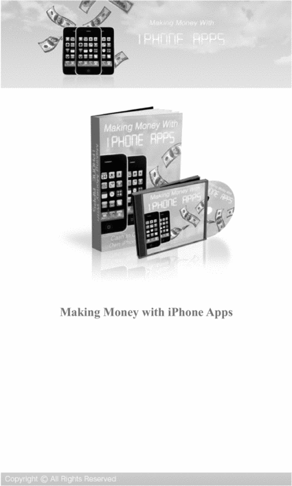 Product picture Making Money with iPhone Apps